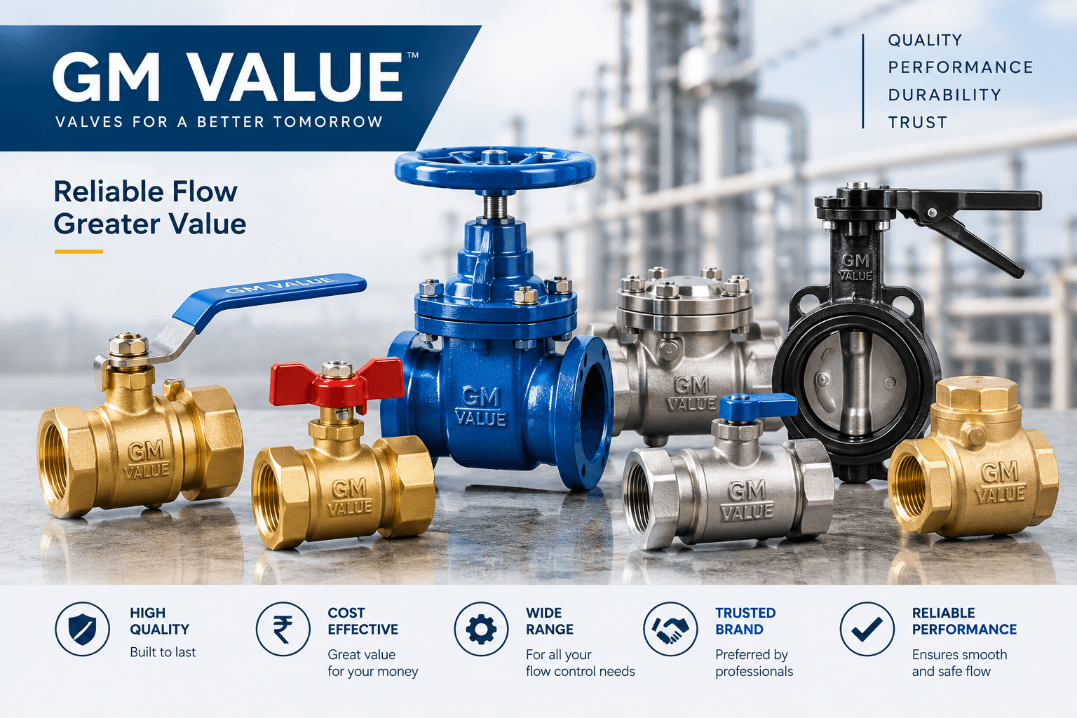 GM Valve — Mahagujarat Pipe Company Ahmedabad