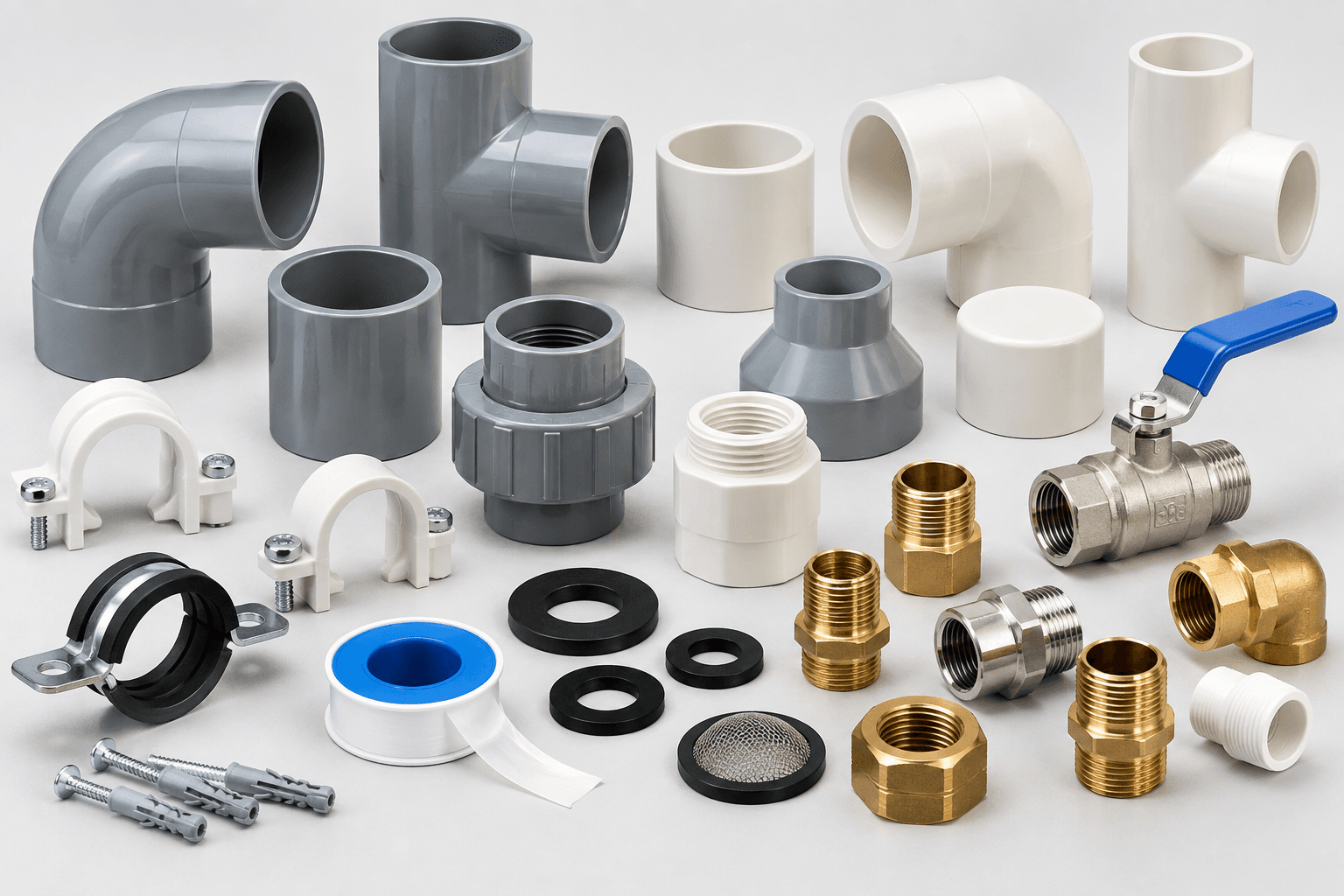 Plumbing Accessories — Mahagujarat Pipe Company Ahmedabad