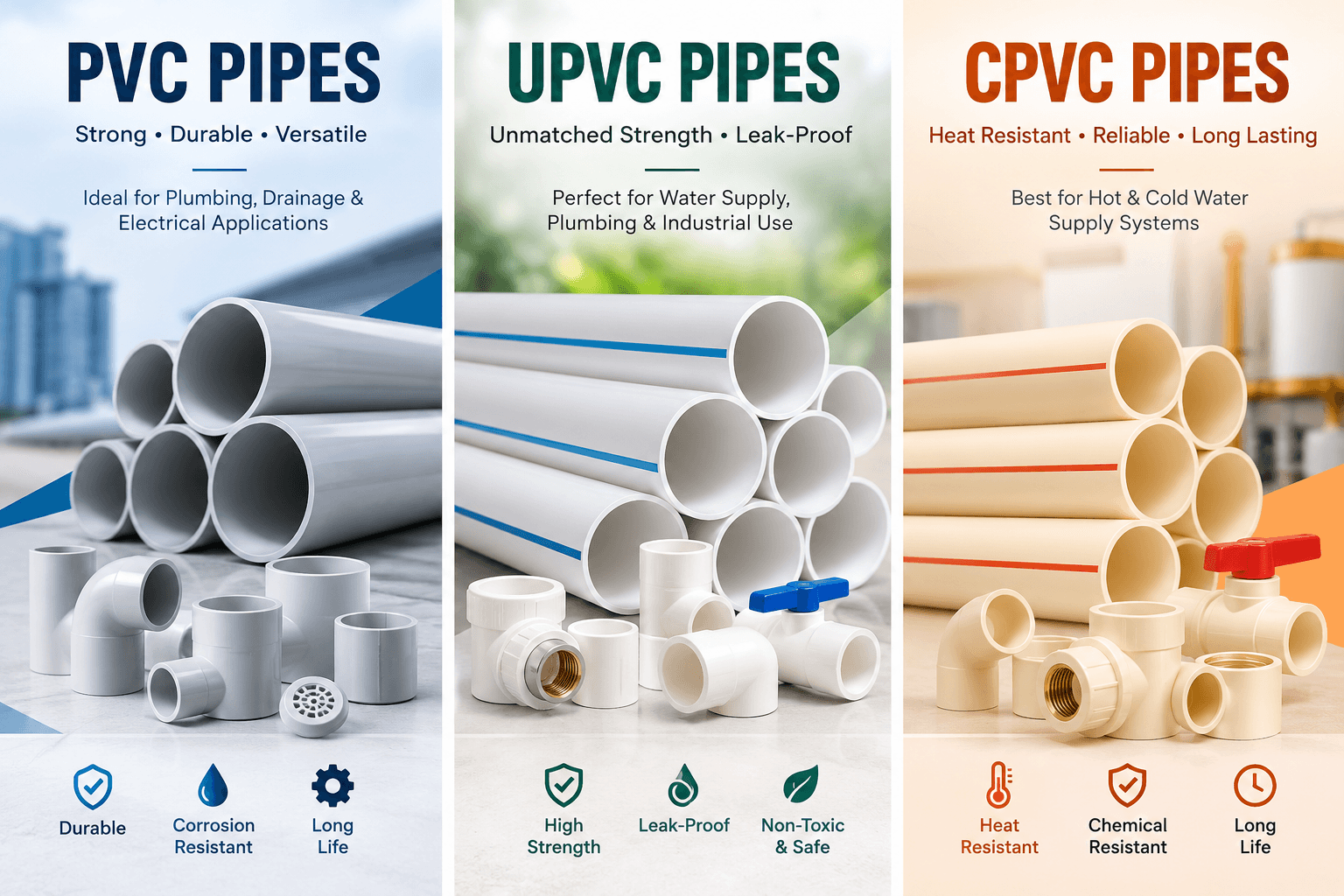 PVC / UPVC / CPVC