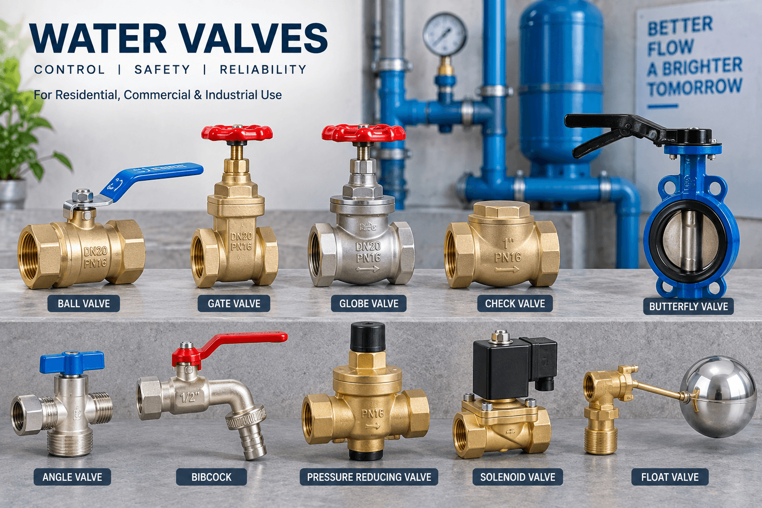 Water Valve — Mahagujarat Pipe Company Ahmedabad